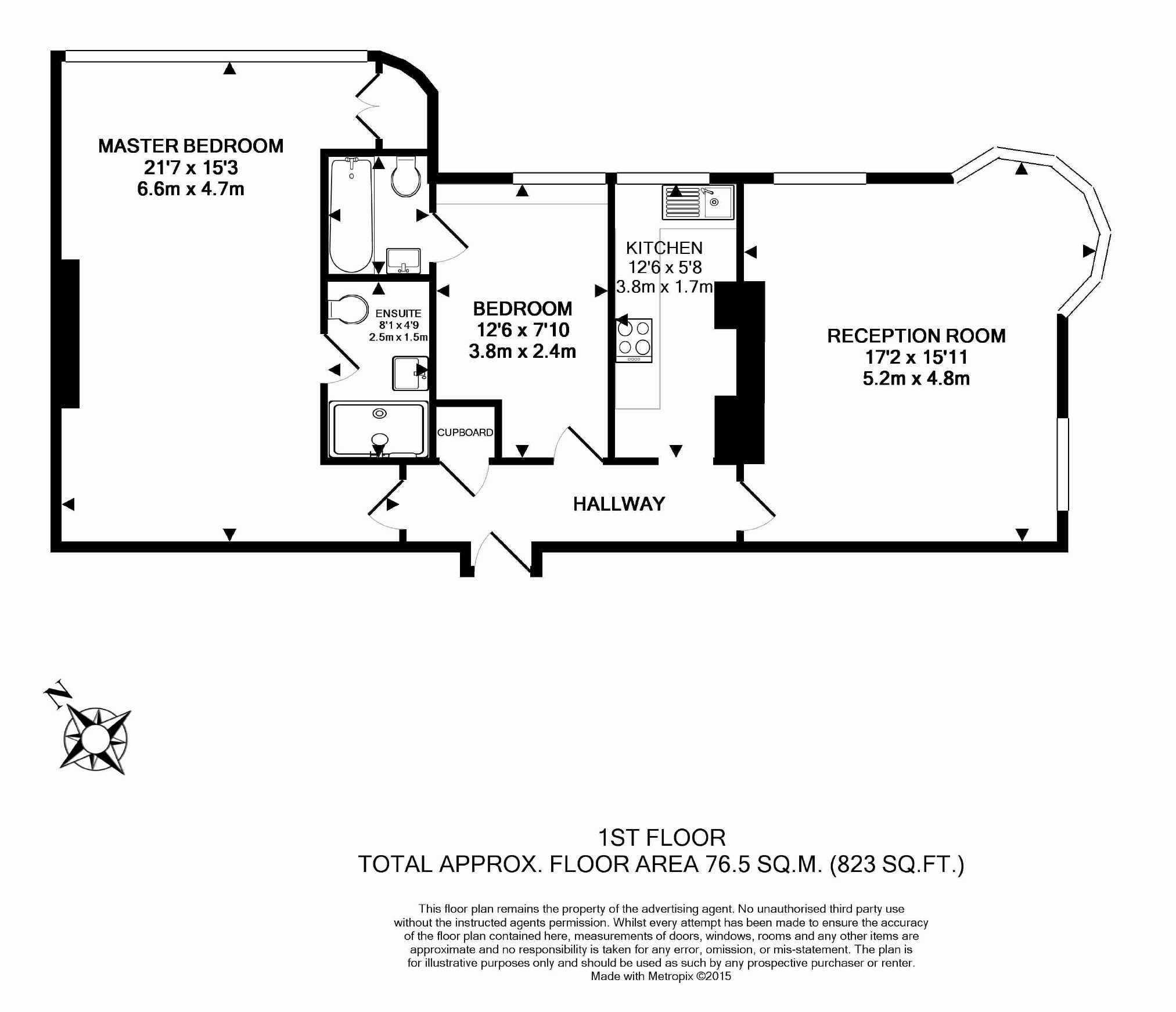 Bedford Court Mansions, Adeline Place, Bloomsbury, WC1B floorplan