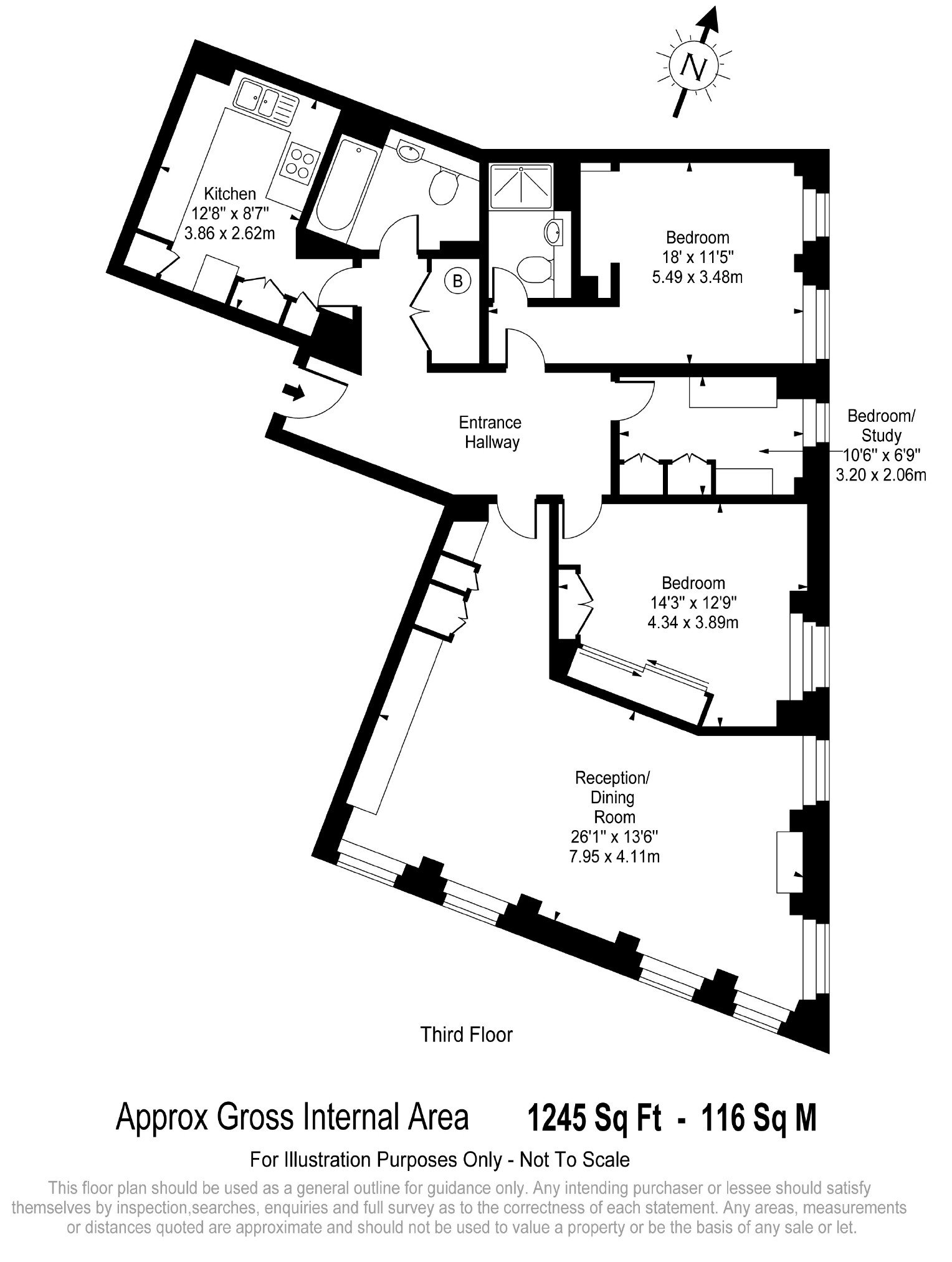 High Holborn, London, WC1V floorplan