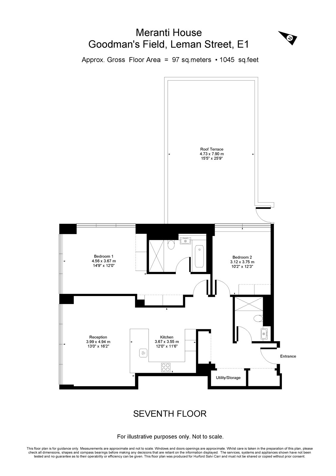Goodmans Field, 84 Alie Street, London, E1 floorplan