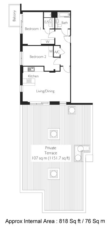 Avantgarde Place, London, E1 floorplan