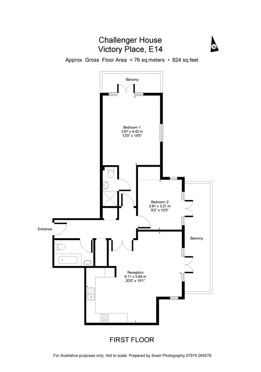 Victory Place, Northey Street, London, E14 floorplan