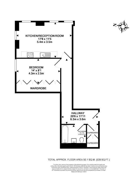 Star Yard, Holborn, London, WC2A floorplan