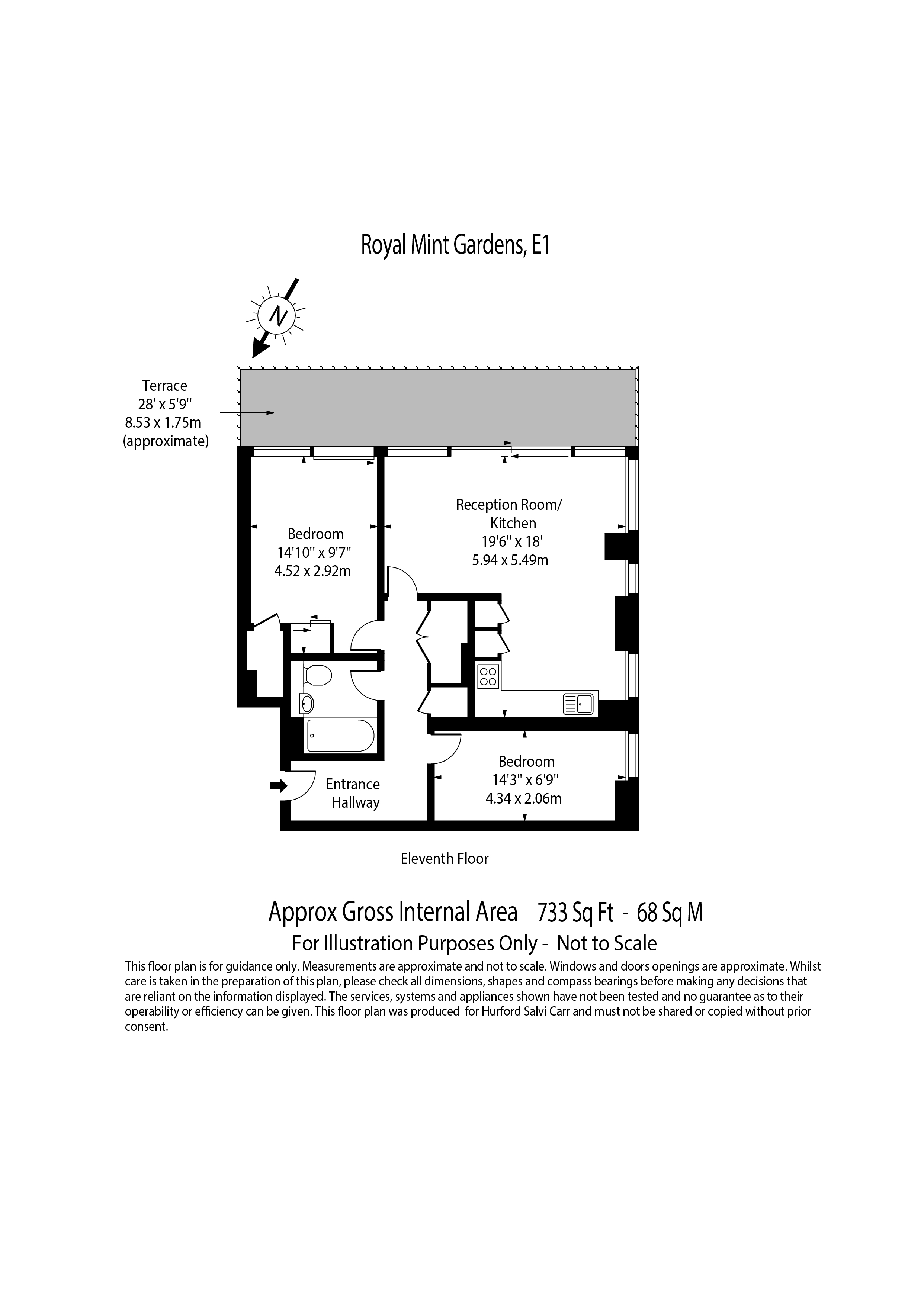 Royal Mint Street, London, E1 floorplan
