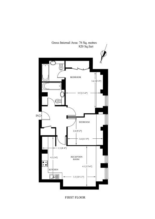 High Holborn, Lonodn, WC1V floorplan