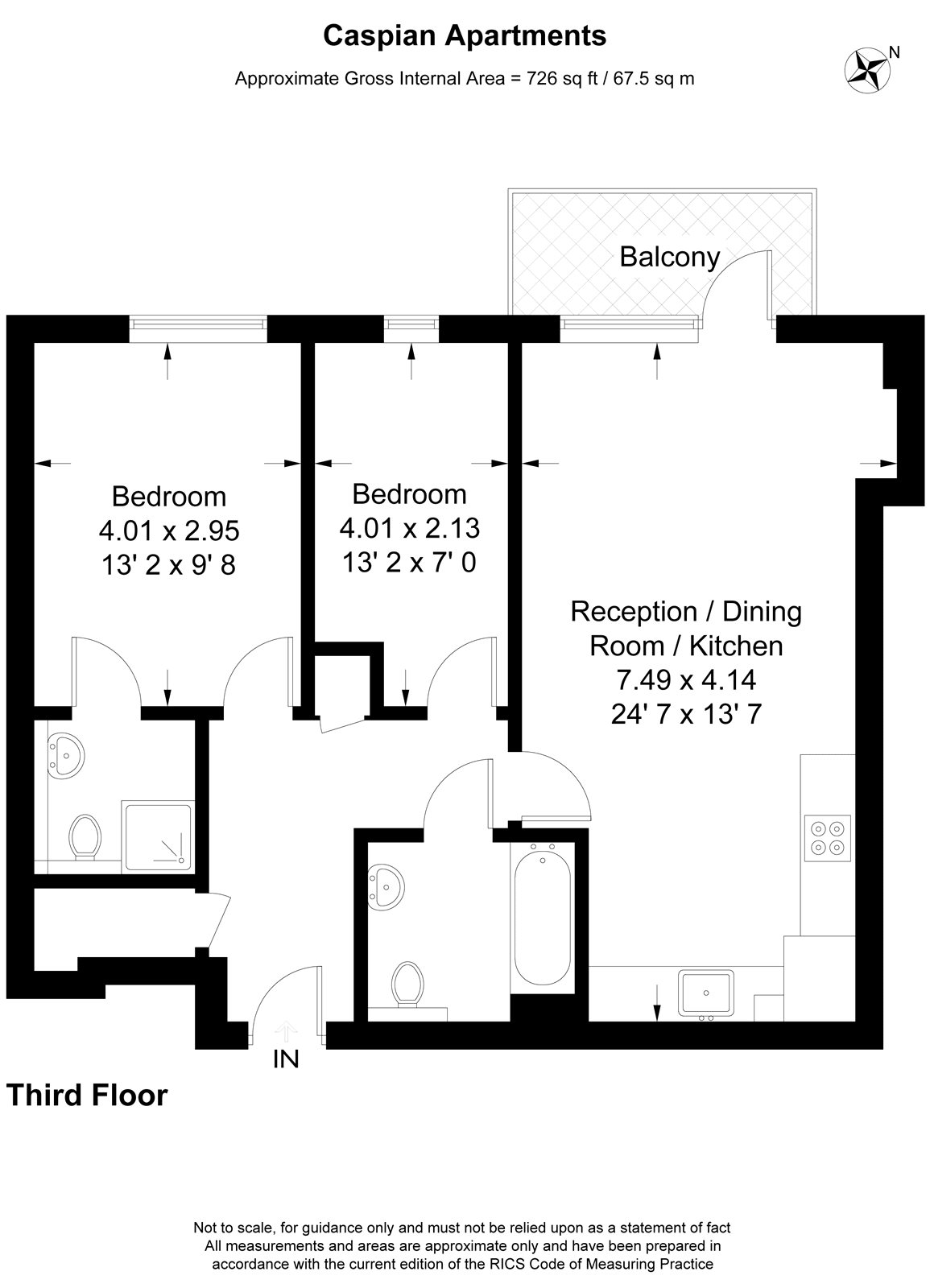 Salton Square, London, E14 floorplan