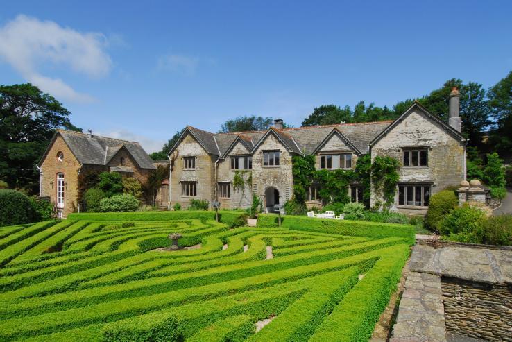 large home with front garden