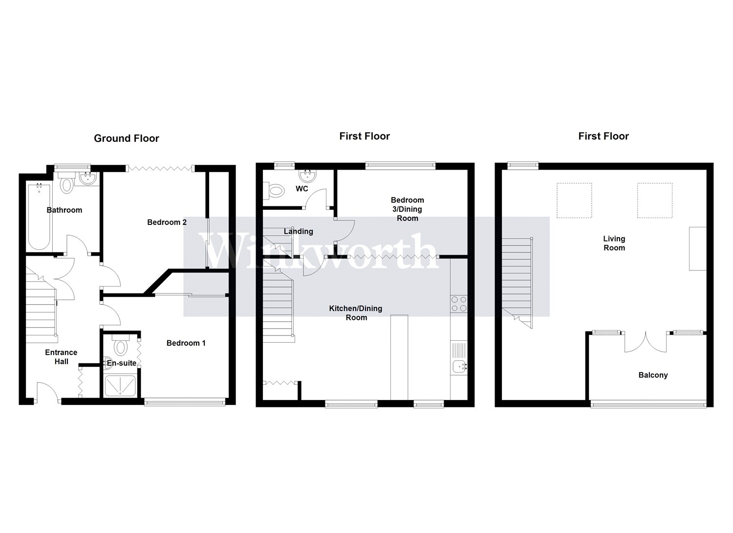 100 Clarence House Floor Plan 4 Bedroom Semi Detached House