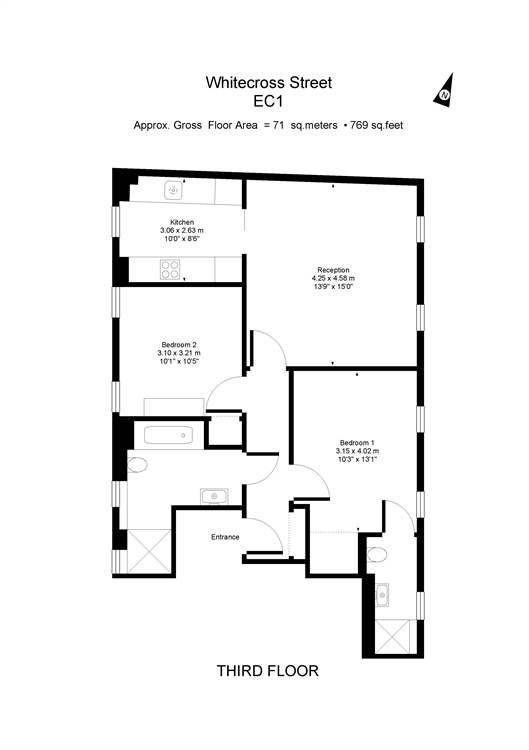 Whitecross Street, London, EC1Y floorplan