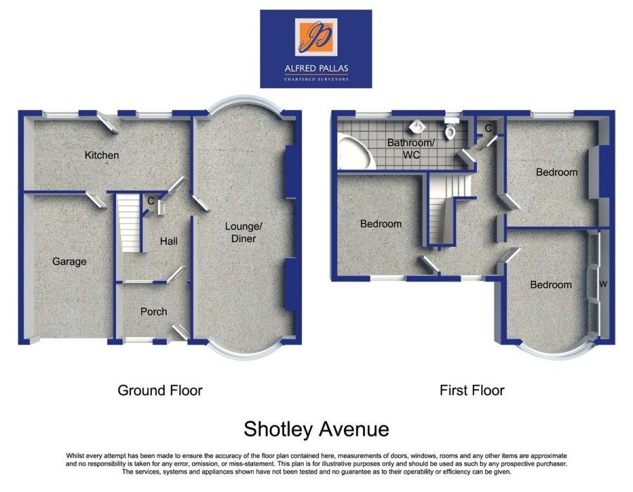 Alfred Pallas 3 bedroom property for sale in Shotley Avenue, Fulwell Offers in the region of