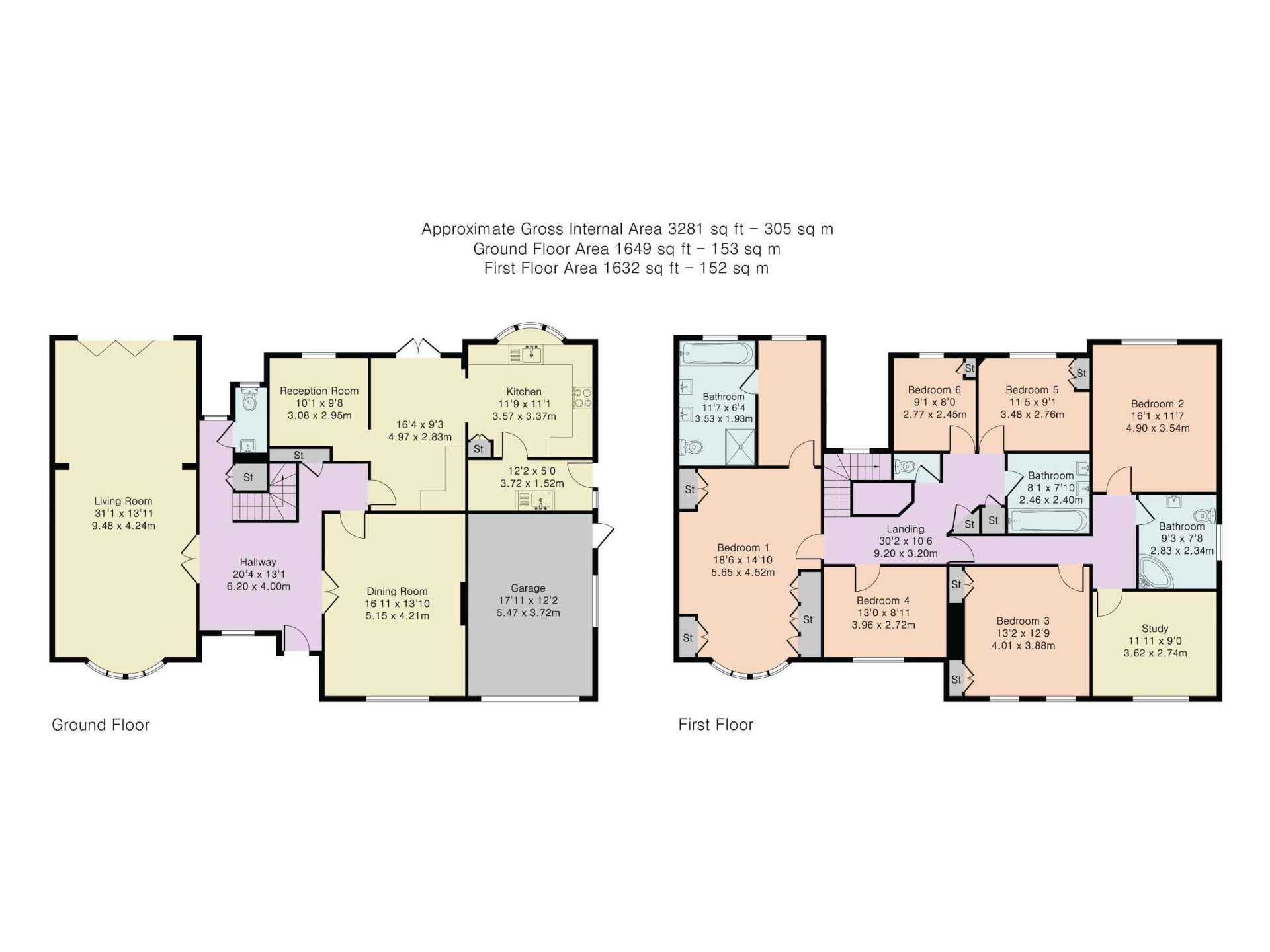 6 bedroom property for sale in Beech Hill, EN4 Guide price £