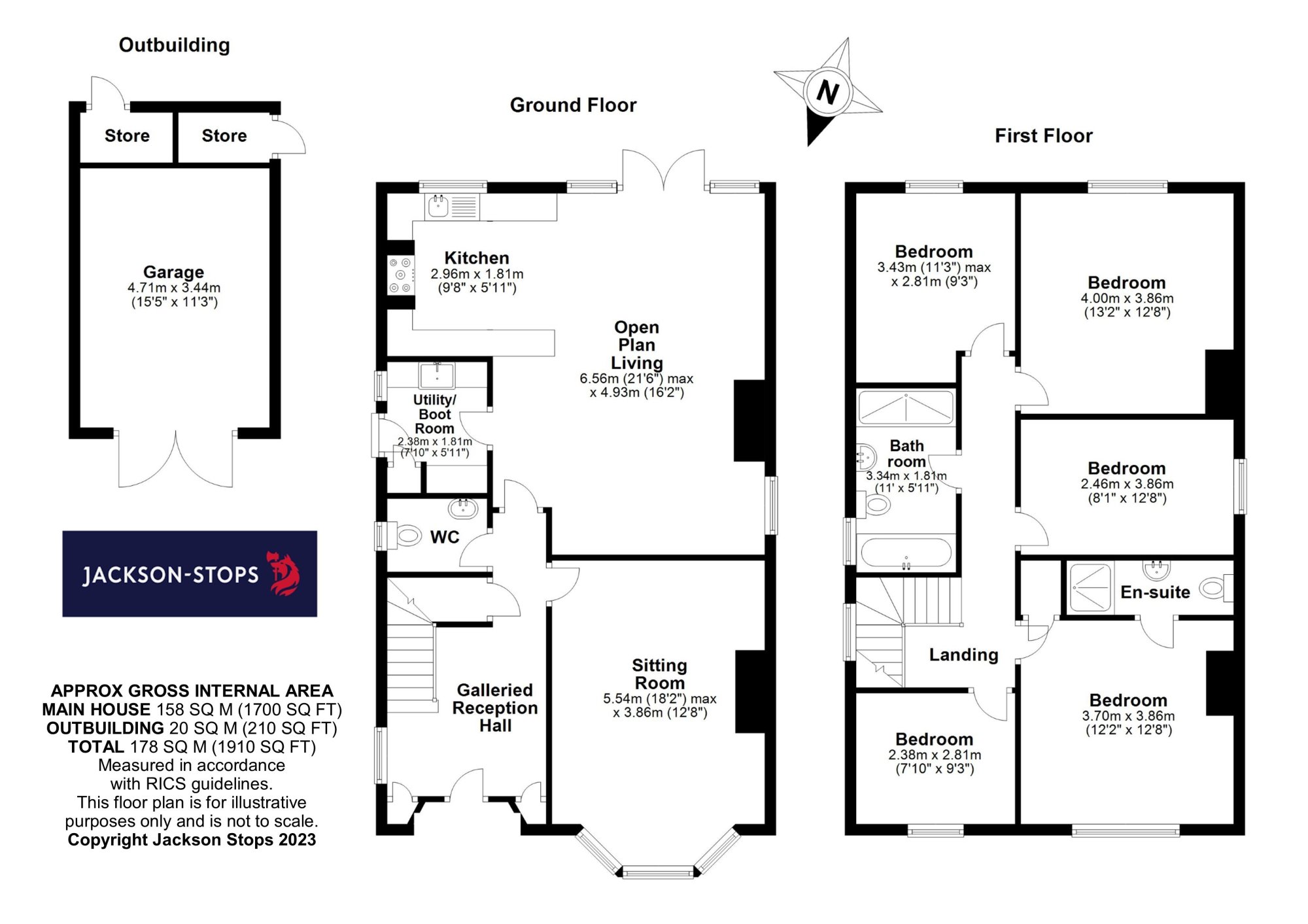 JacksonStops 5 bedroom property for sale in Maldon Road, Colchester