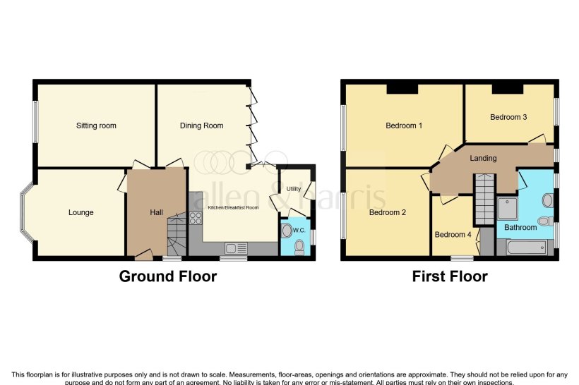 Millbrook Road, Dinas Powys 4 bedroom semidetached house Allen