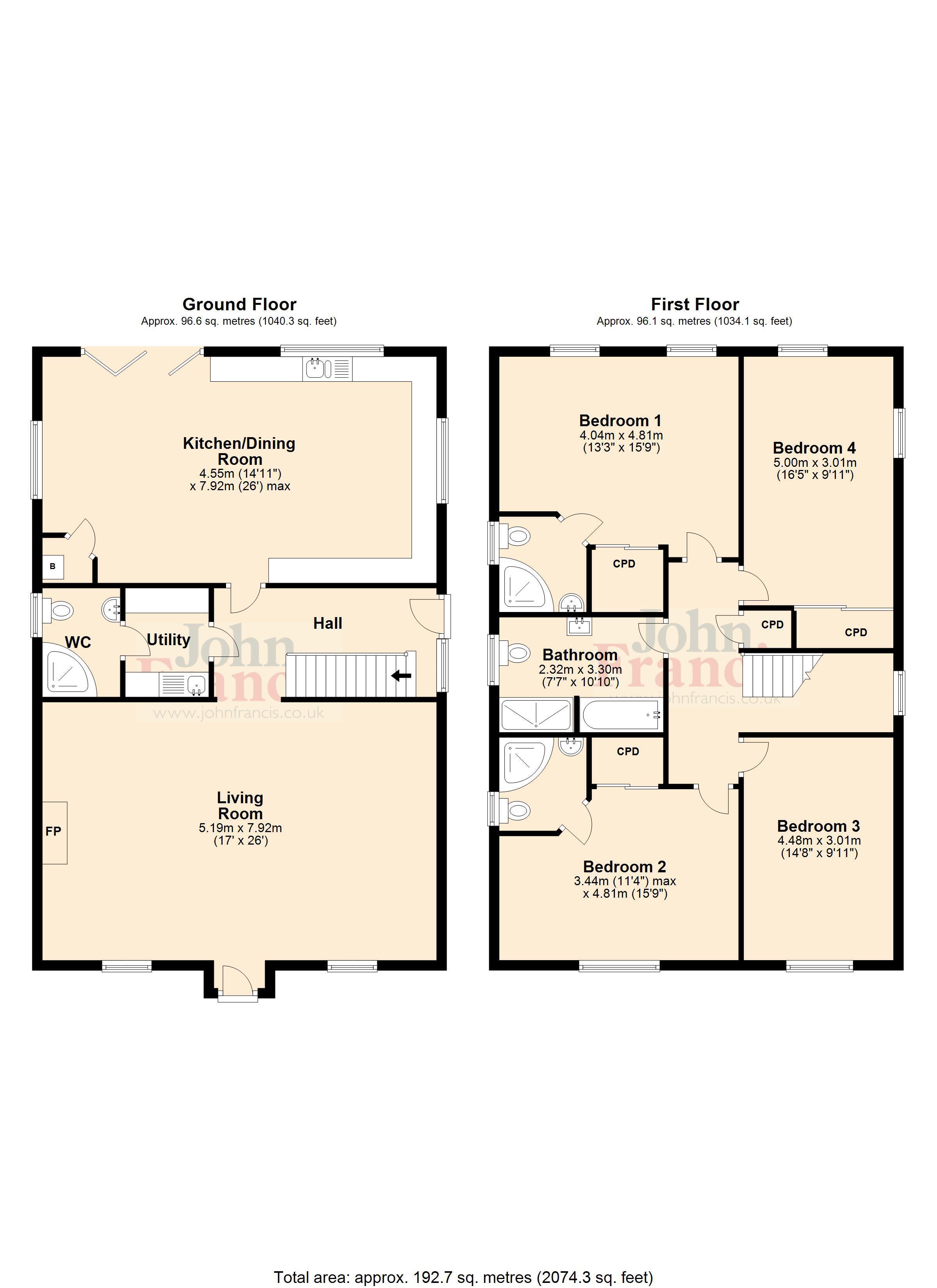 4 bedroom property for sale in Bancyfelin, Carmarthen, Carmarthenshire