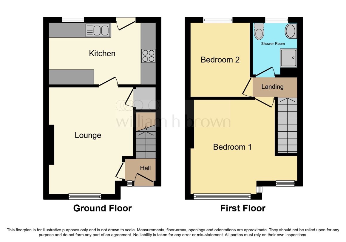 Aston Road, Willerby, HULL 2 bedroom terraced house William H Brown