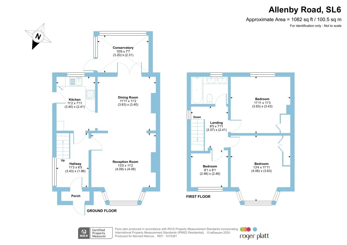 Allenby Road, Maidenhead 3 bedroom semidetached house Roger Platt
