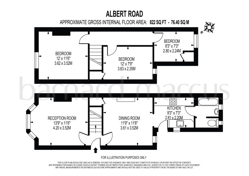Albert Road, EPSOM 3 bedroom semidetached house Barnard Marcus
