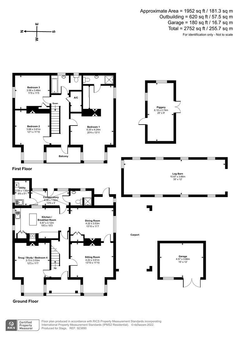 Stags 4 bedroom property for sale in West Down