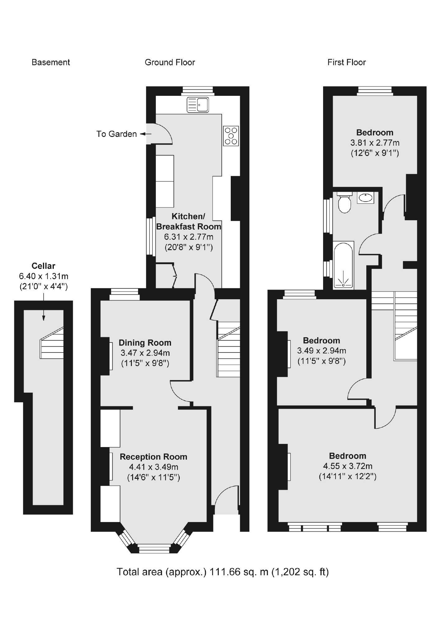Jacksons 3 bedroom property to let in Ellora Road, Streatham £2,700 pcm