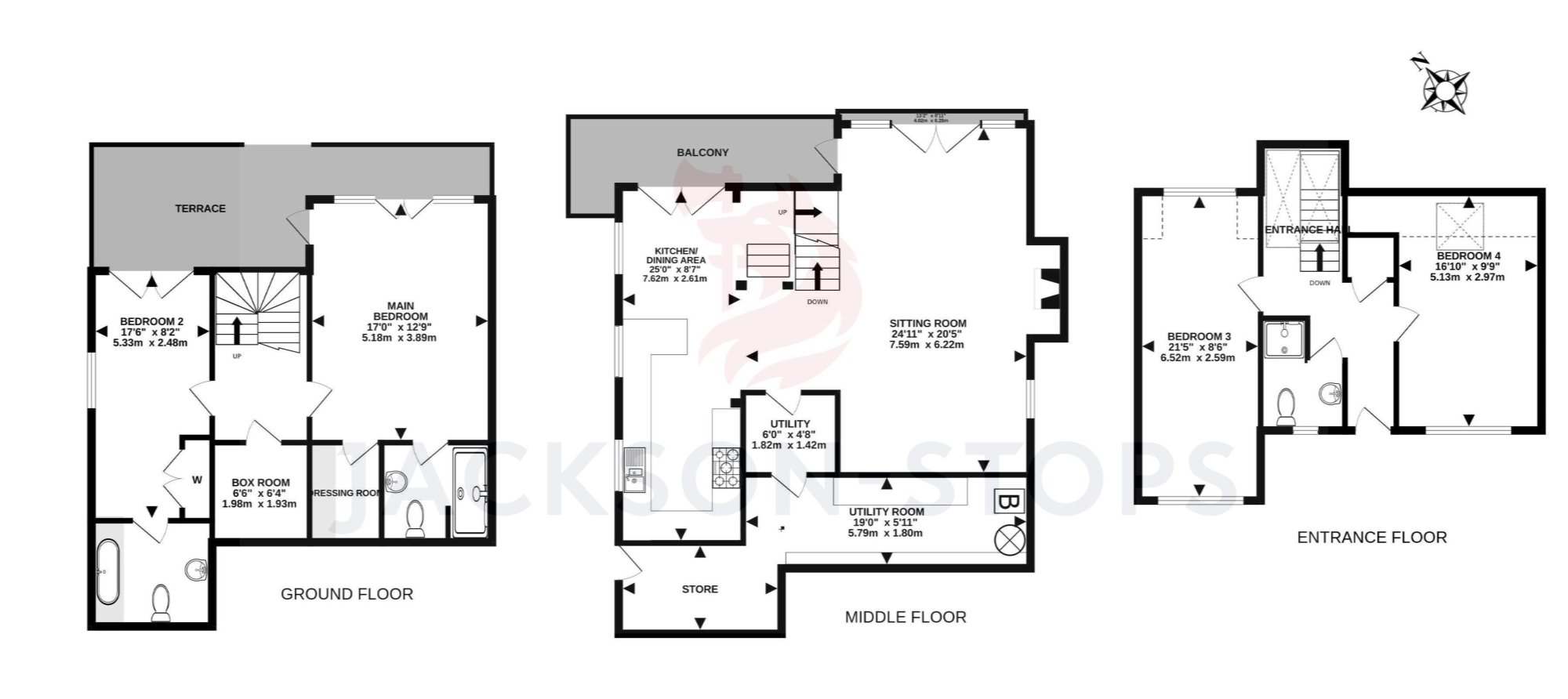 JacksonStops 4 bedroom property for sale in Tower Hill, Dorking