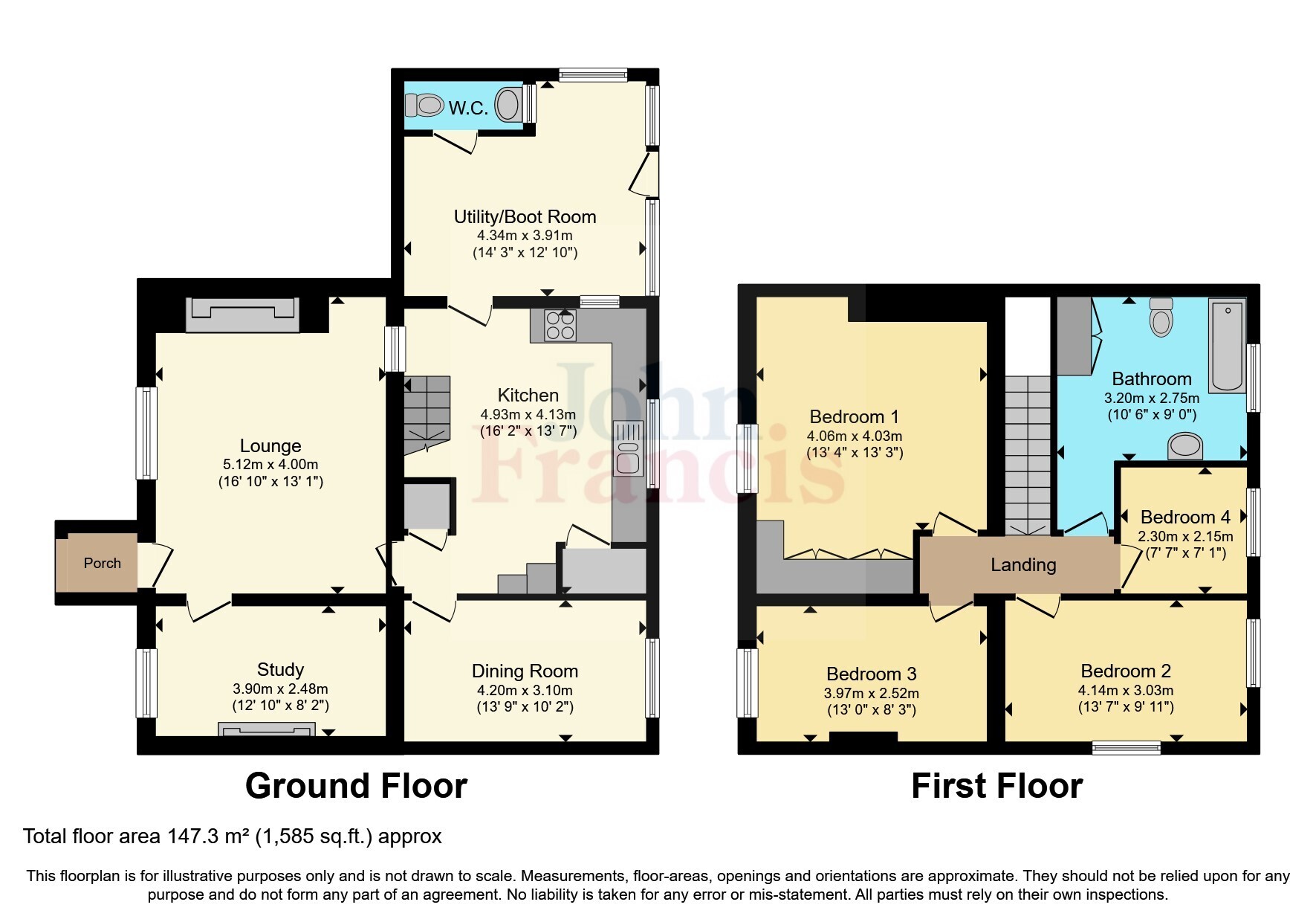 6 bedroom property for sale in Heol Ddu, Ammanford, Carmarthenshire
