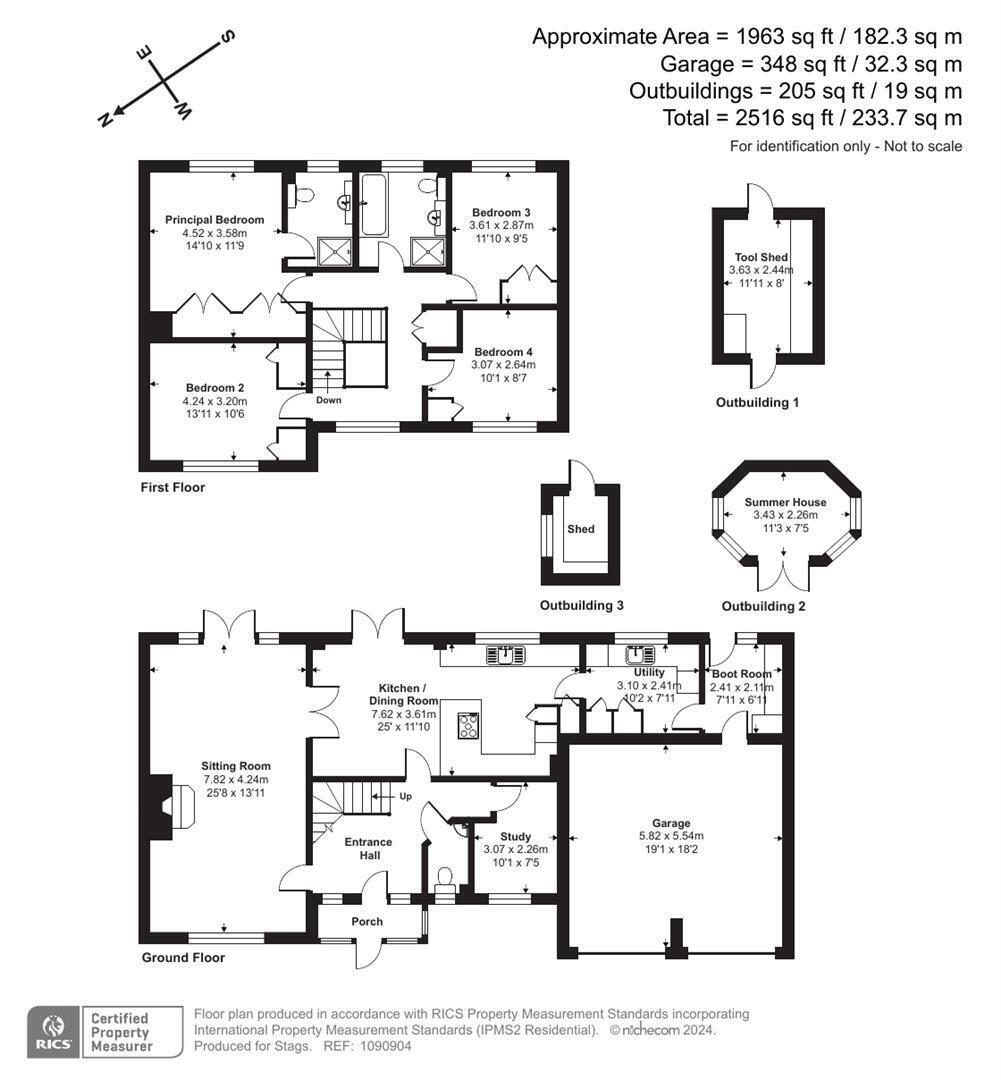 Stags 4 bedroom property for sale in Staplehay, Trull, Taunton