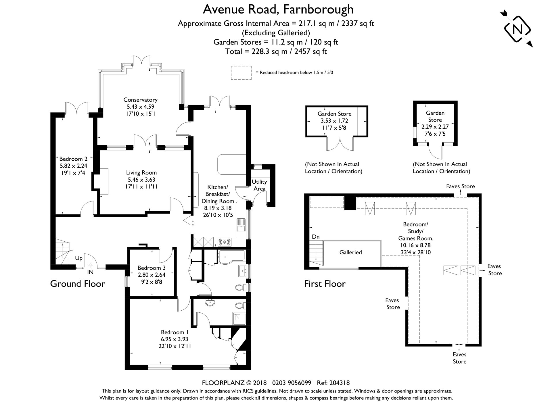 4 bedroom property for sale in Avenue Road, FARNBOROUGH, GU14 Guide
