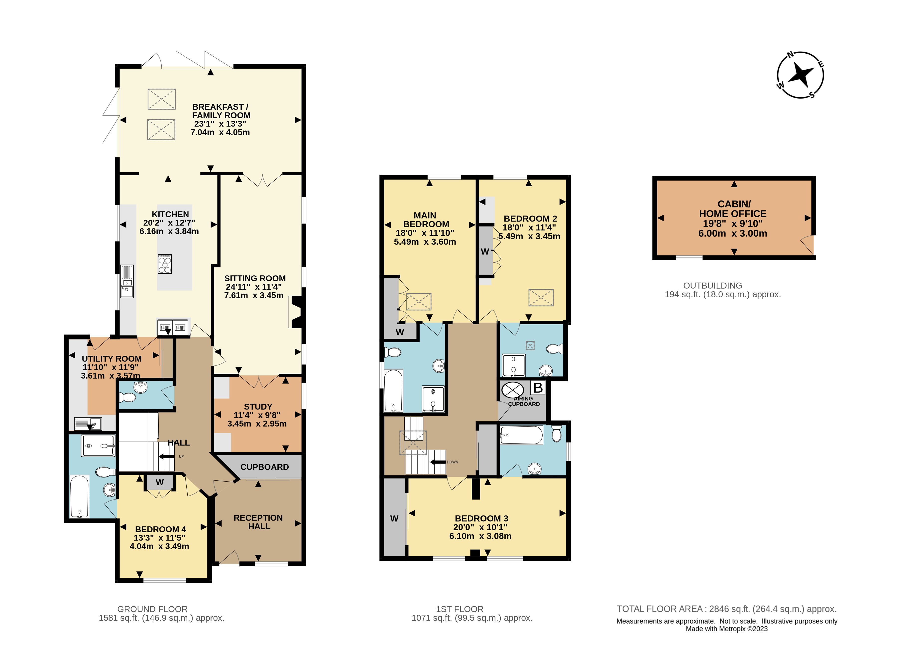 4 bedroom property for sale in Castle Drive, Horley, Surrey, RH6