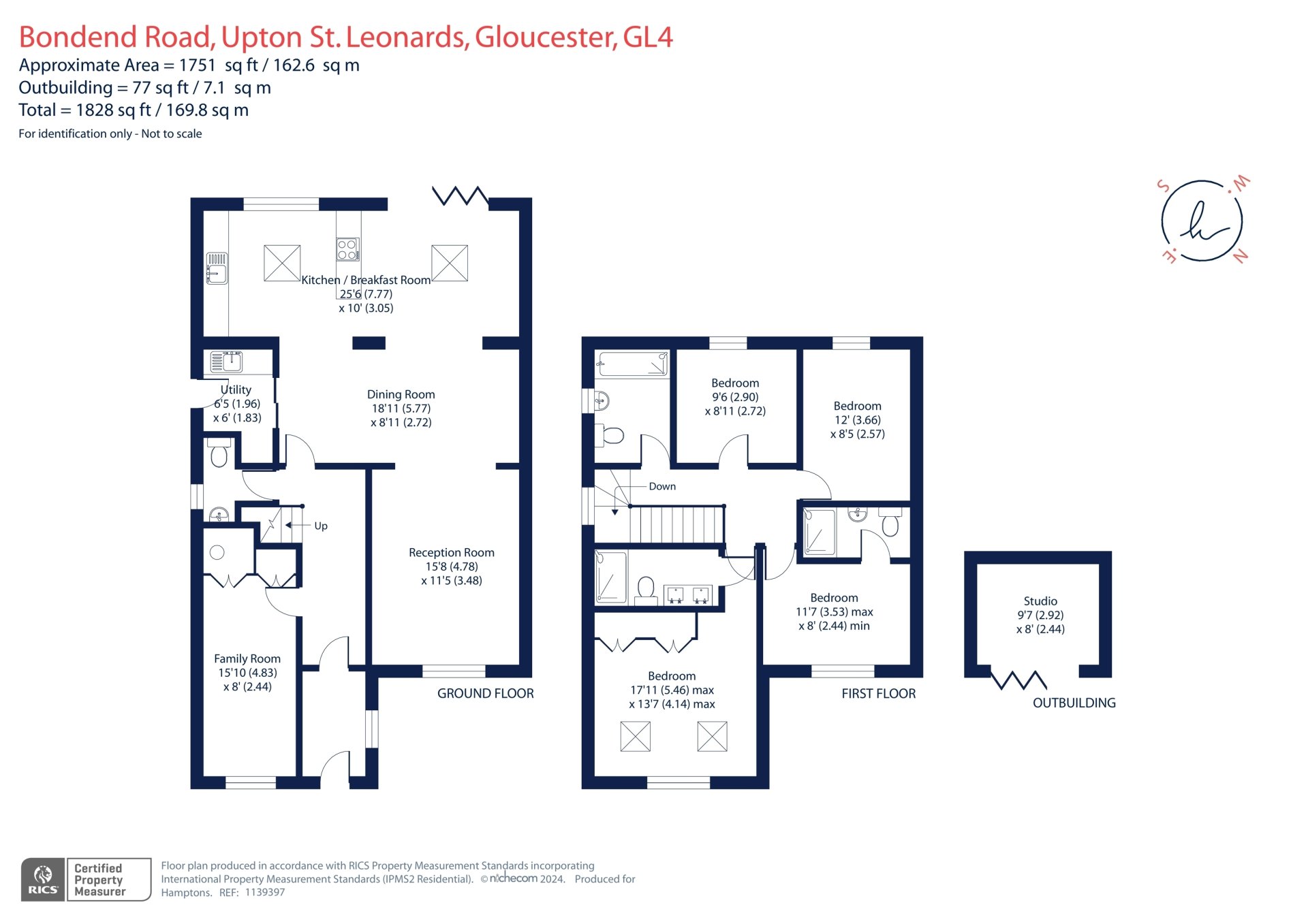 4 bedroom property for sale in Bondend Road, Upton St. Leonards