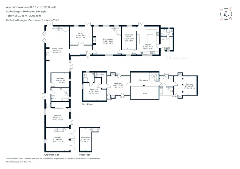 Floorplan 1 for Berryfields Gated Road, Quarrendon, HP22