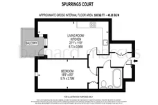 Elmington Road, London floorplan 1 out of 1