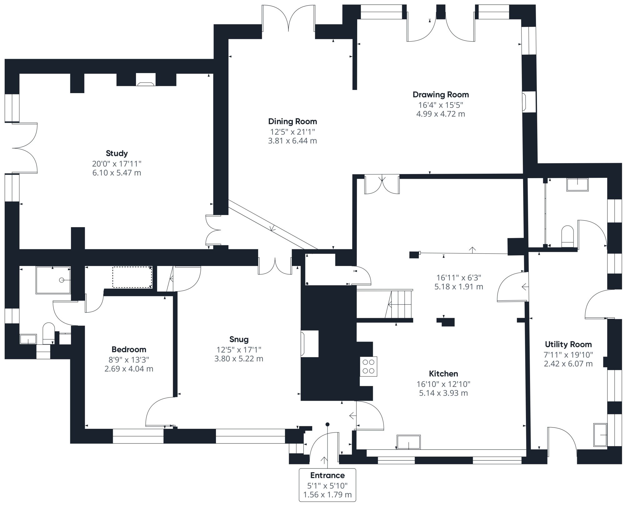 JacksonStops 5 bedroom property for sale in Watery Lane, Astbury