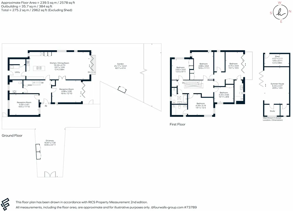 Floorplan for Westcombe Hill, London, SE3