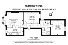 Tooting Bec Road, London floorplan 1 out of 1