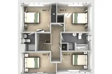 Bloor Homes @ Long Melford, Long Melford, Sudbury floorplan 2 out of 2