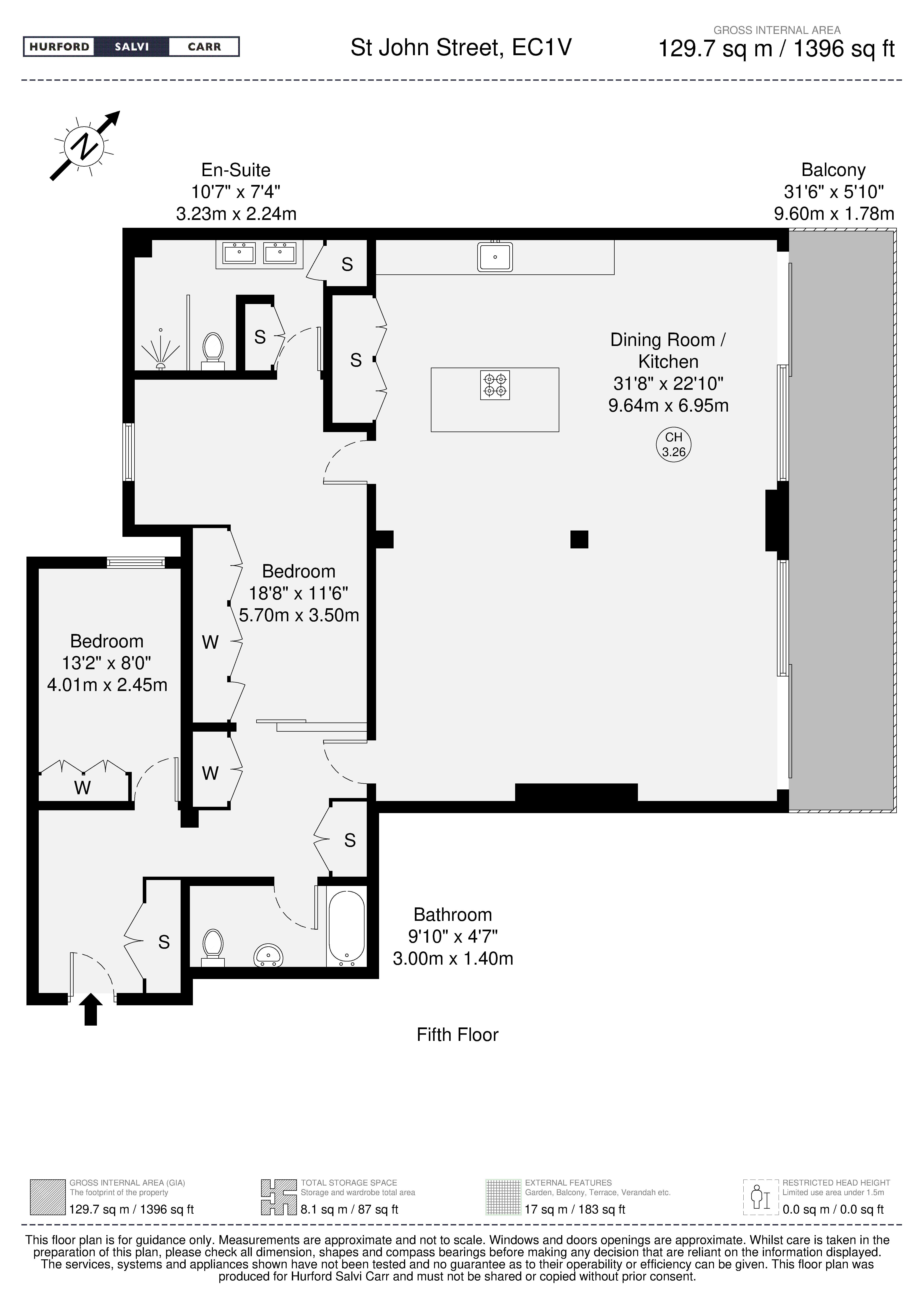 St John Street, London, EC1V floorplan