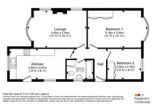 Portland Close, Mickleover, Derby floorplan 1 out of 1
