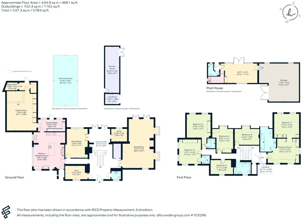 Floorplan for Bramfield Road, Hertford, SG14