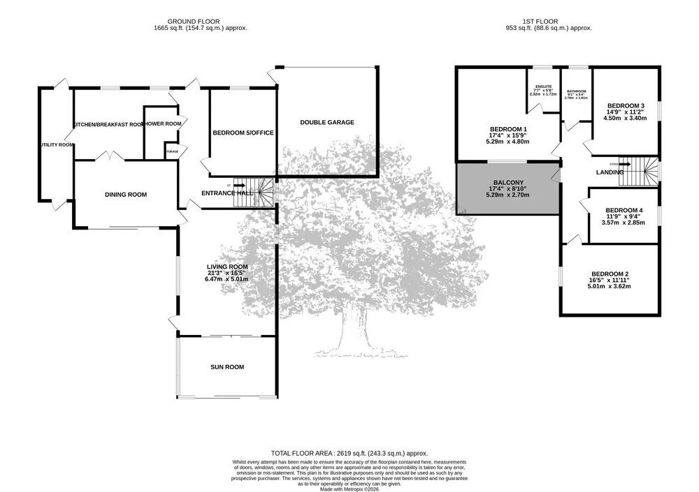 Floorplan for Chantal