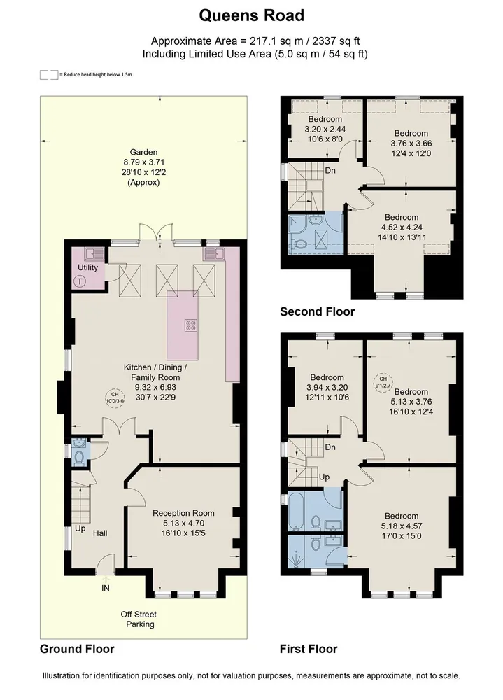 Floorplan for Queens Road, Beckenham, BR3