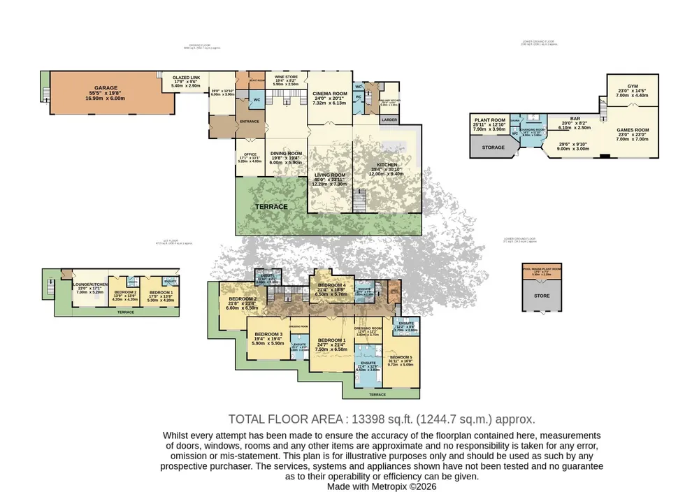 Floorplan for Carteret House