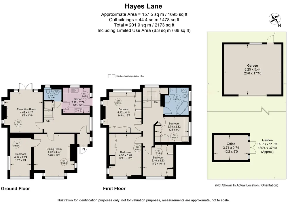 Floorplan for Hayes Lane, Beckenham, BR3