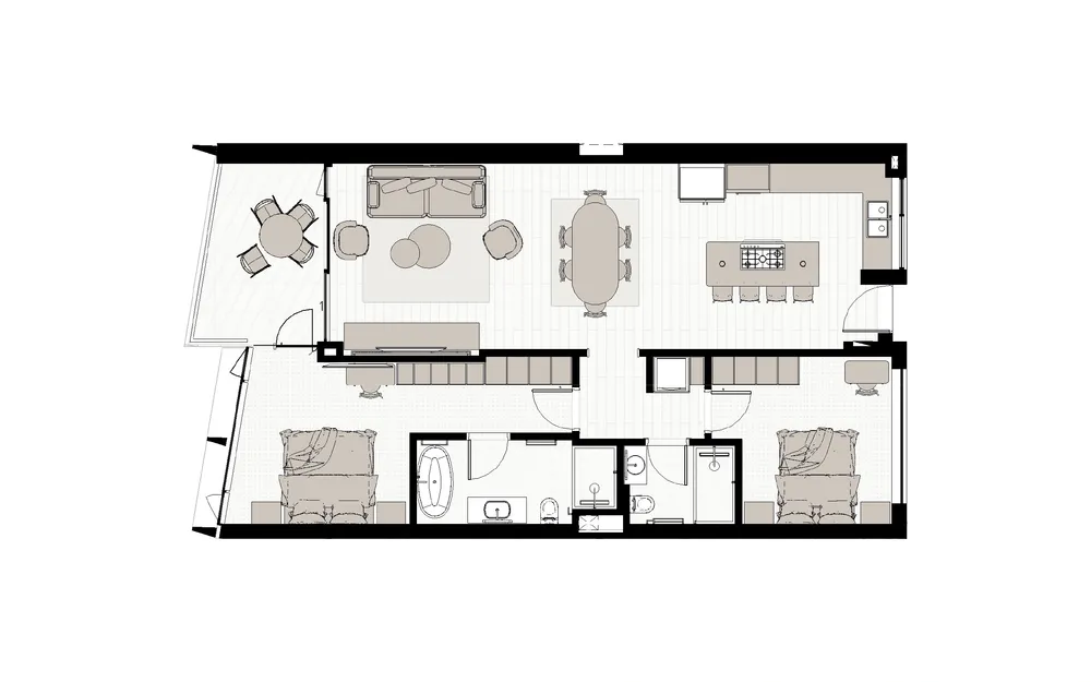 Floorplan for South Africa, Western Cape, Waterfront