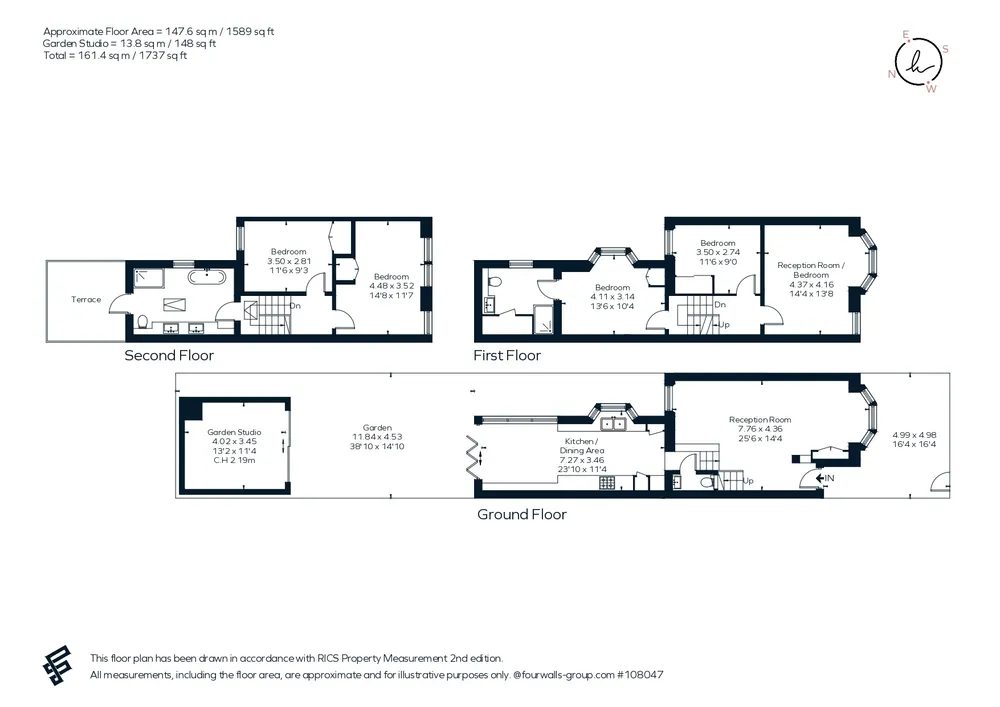 Floorplan for Ashburnham Place, London, SE10