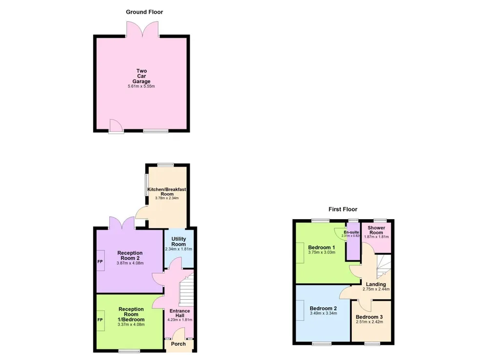 Floorplan for 16 Shandon Park, Phibsborough, Dublin 7, D07XY33