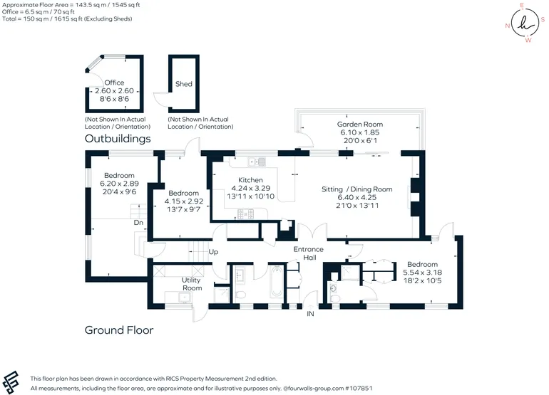 Floorplan 1 for Ash Lane, Randwick, Stroud, GL6