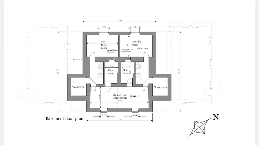 Floorplan for The Disraeli School House, Bough, Rathvilly, Co. Carlow, R93YC86
