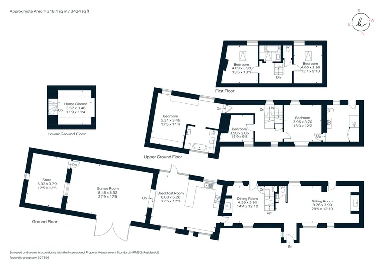 Floorplan 1 for Middle Lane Balscote OX15