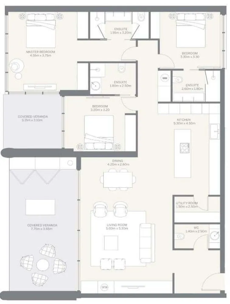 Floorplan for Pafos, Pafos, Cyprus