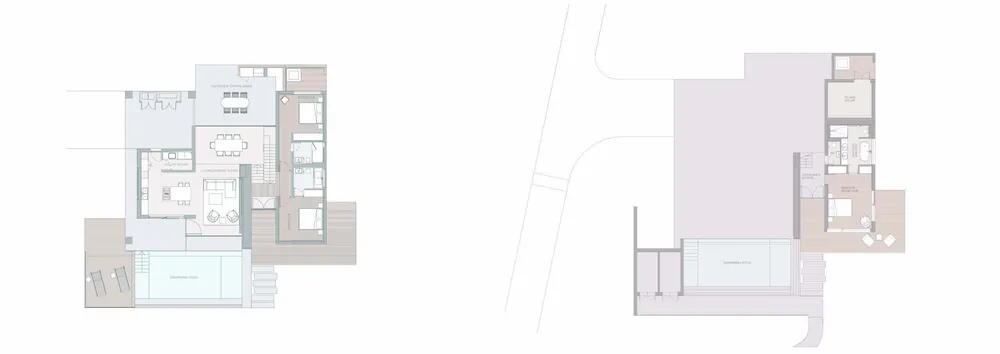 Floorplan for Tsada, Pafos, Cyprus
