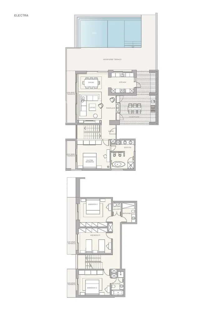 Floorplan for Tsada, Pafos, Cyprus